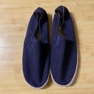 Men's Dark Denim Slip On Espadrille 8
